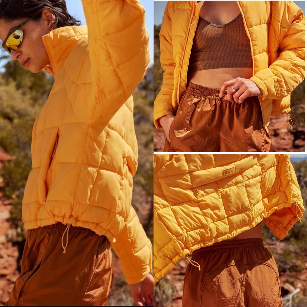 Halfdays NELLIE PACKABLE PUFFER lightweight JACKET Size S，M，L NWT $228